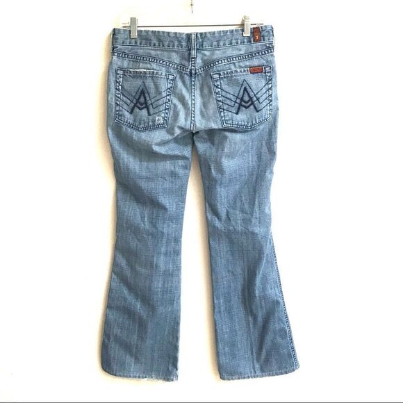 7 for All Mankind “A” pocket denim jeans 28 - Picture 2 of 5